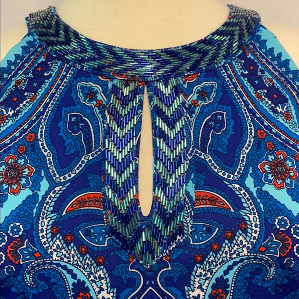 I•N•C Paisley Pattern Dress - Picture 2 of 7